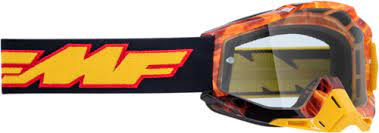 FMF POWERBOMB YOUTH GOGGLE SPARK CLEAR LENS